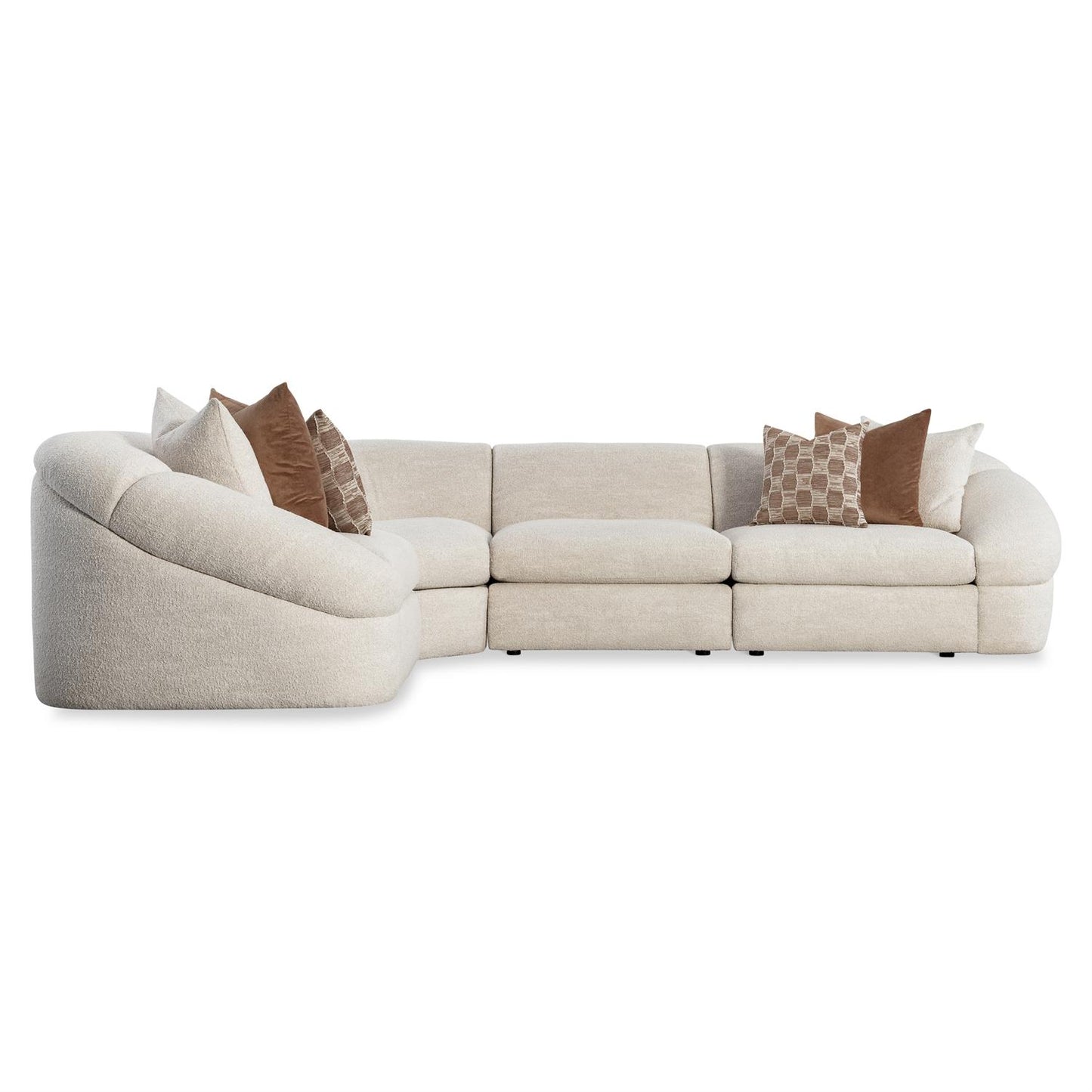 Bernhardt St. Tropez Fabric Sectional — K2270