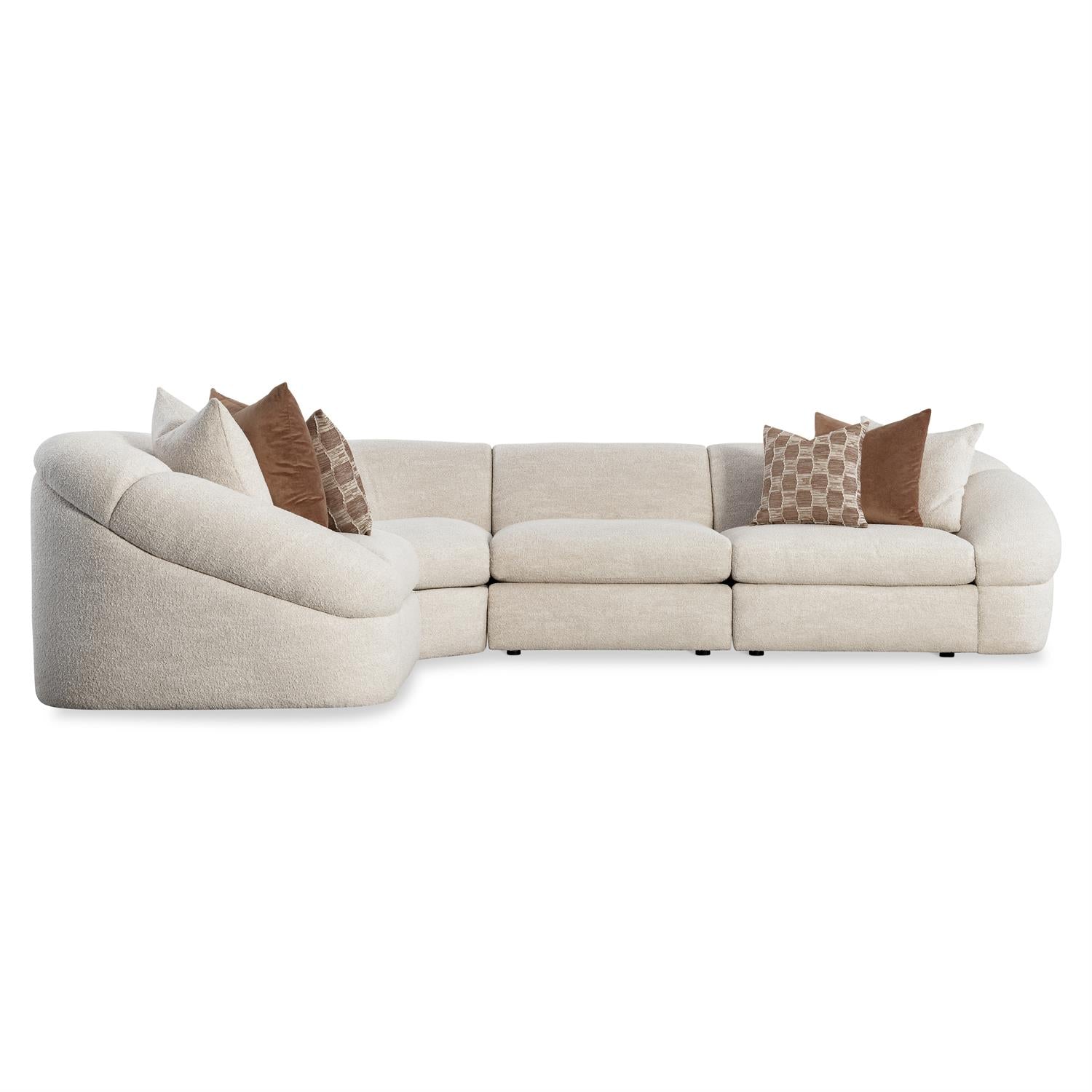 Bernhardt St. Tropez Fabric Sectional — K2270