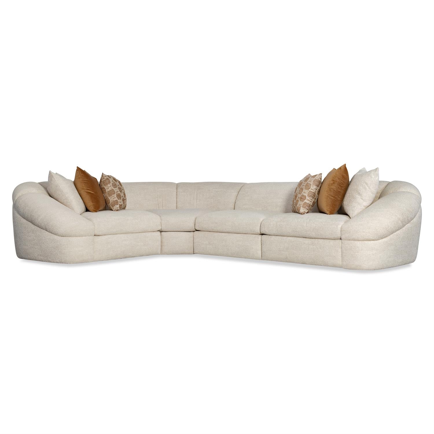 Bernhardt St. Tropez Fabric Sectional — K2270