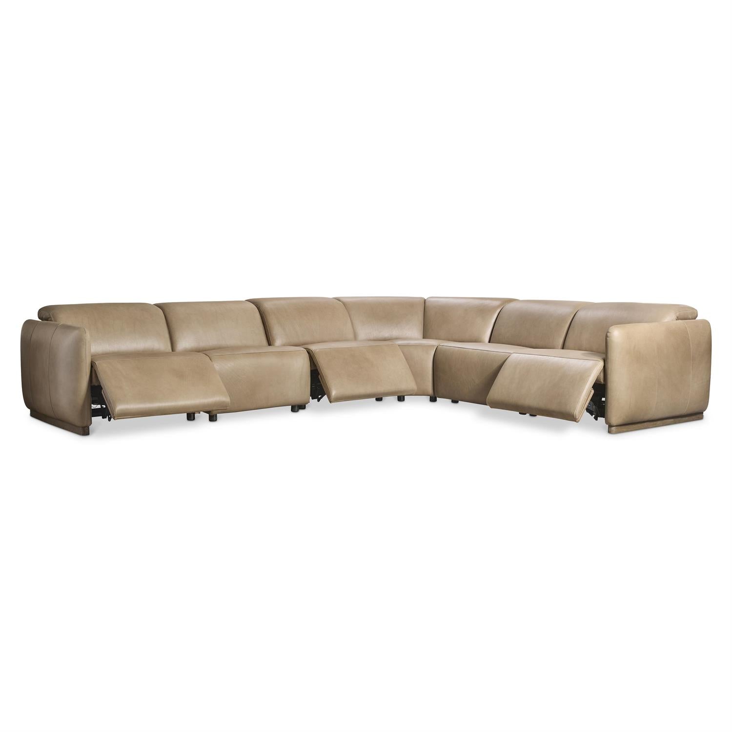 Bernhardt Alta Leather Power Motion Sectional — K2300