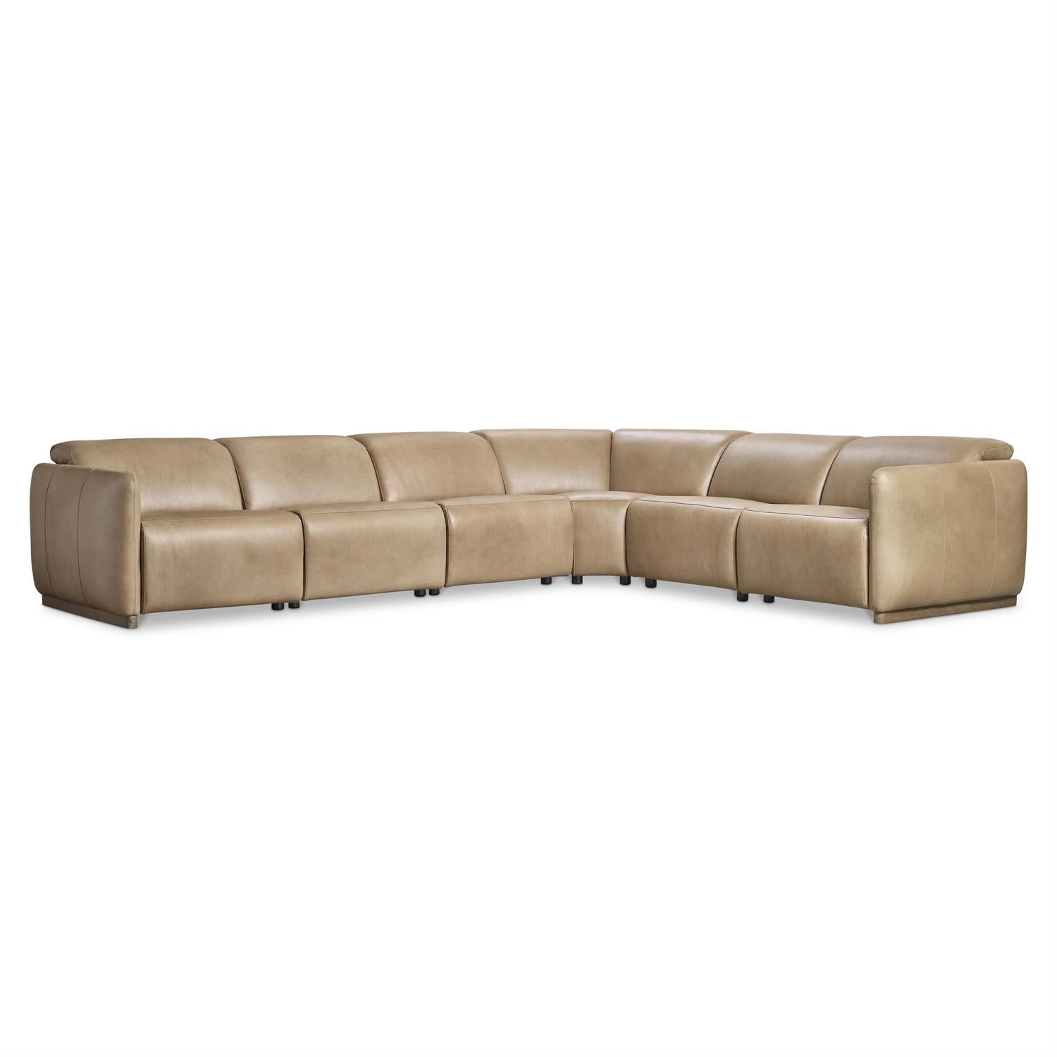 Bernhardt Alta Leather Power Motion Sectional — K2300