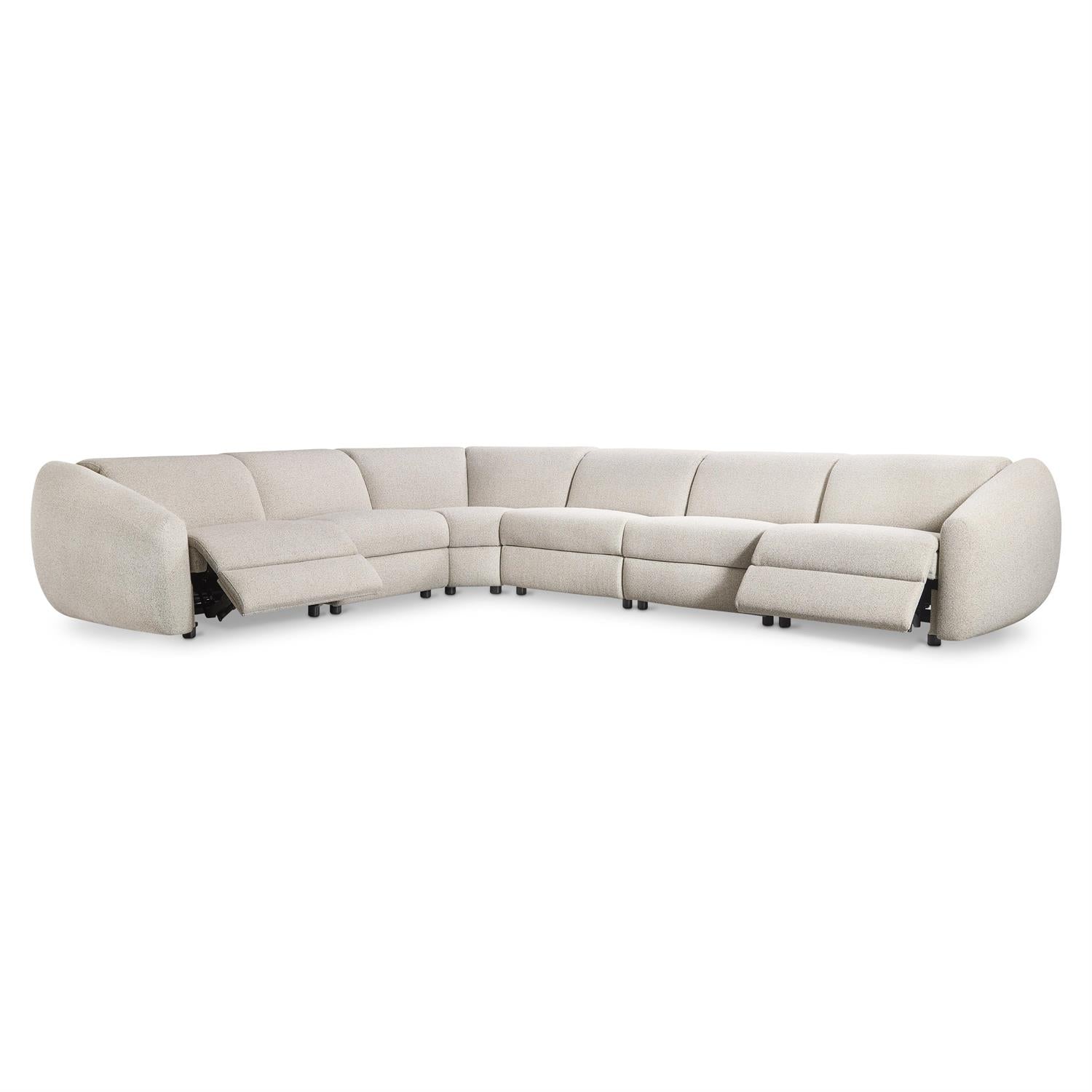 Bernhardt Avignon Fabric Power Motion Sectional — K2301