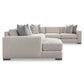 Bernhardt Drew Fabric Sectional — K2305