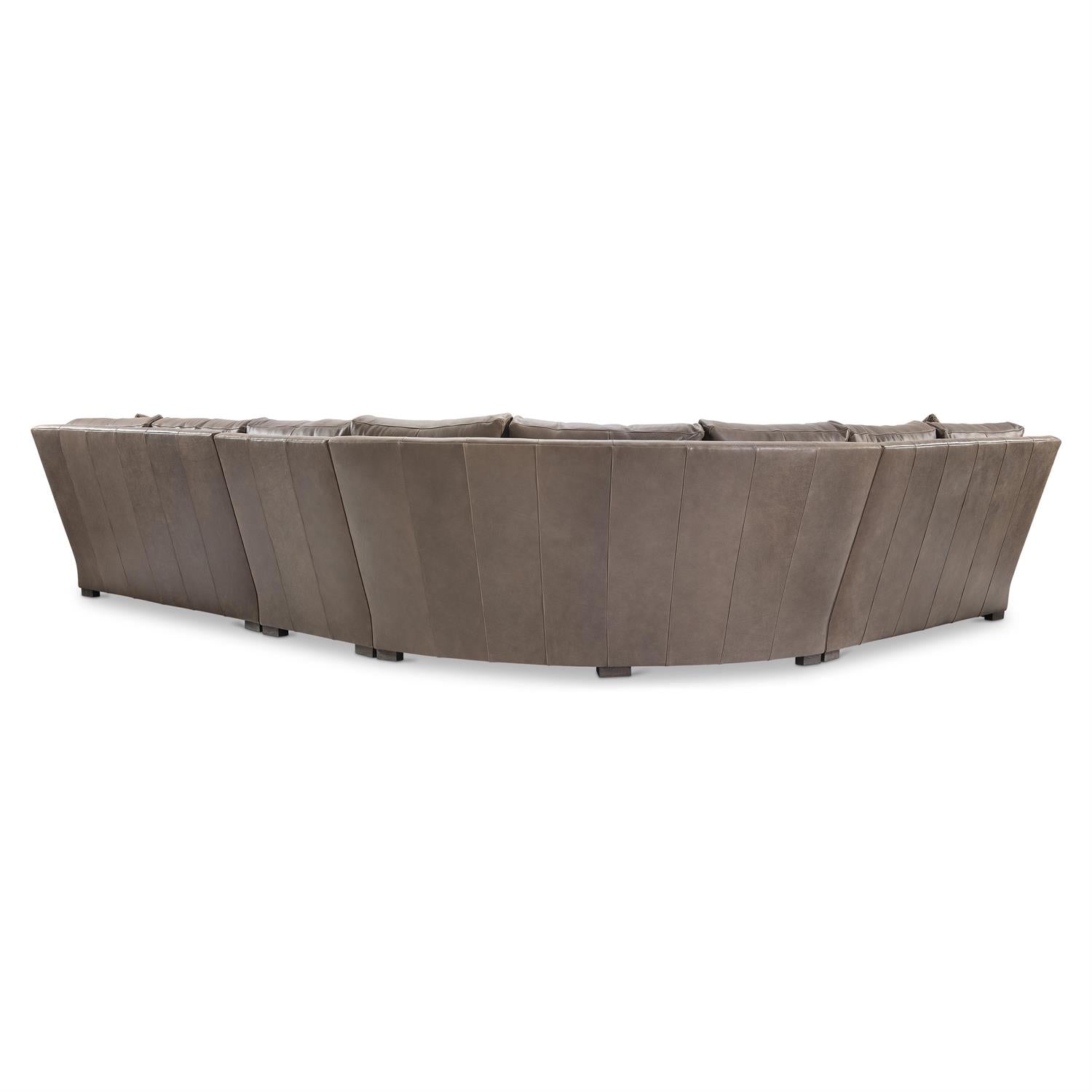 Bernhardt Keirnan Leather Sectional — K2307