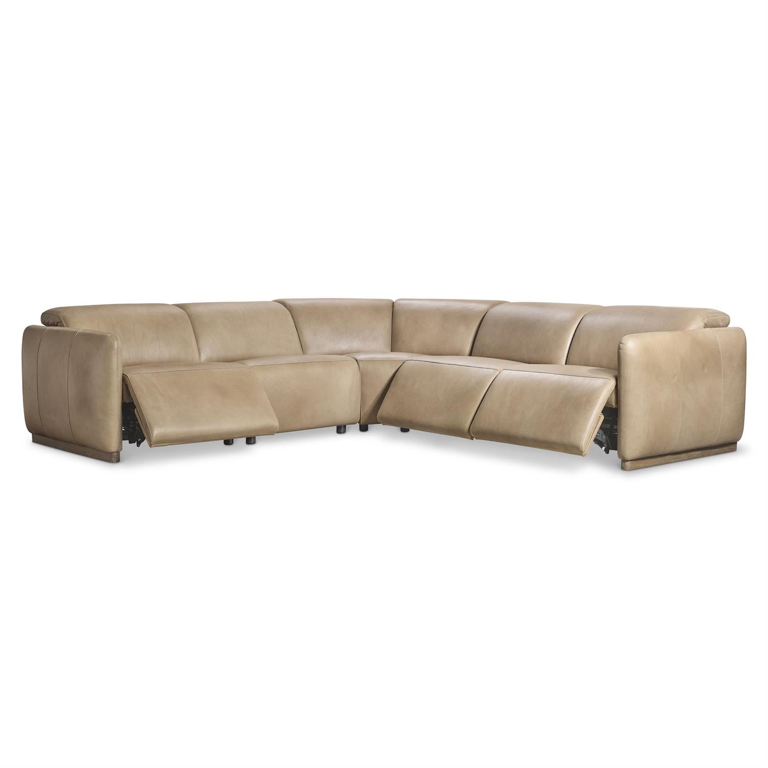 Bernhardt Alta Leather Power Motion Sectional — K2347