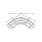 Bernhardt Del Sol Outdoor Sectional — K2403
