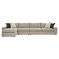 Bernhardt Nest Fabric Sectional — K2448
