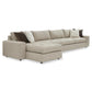 Bernhardt Nest Fabric Sectional — K2448