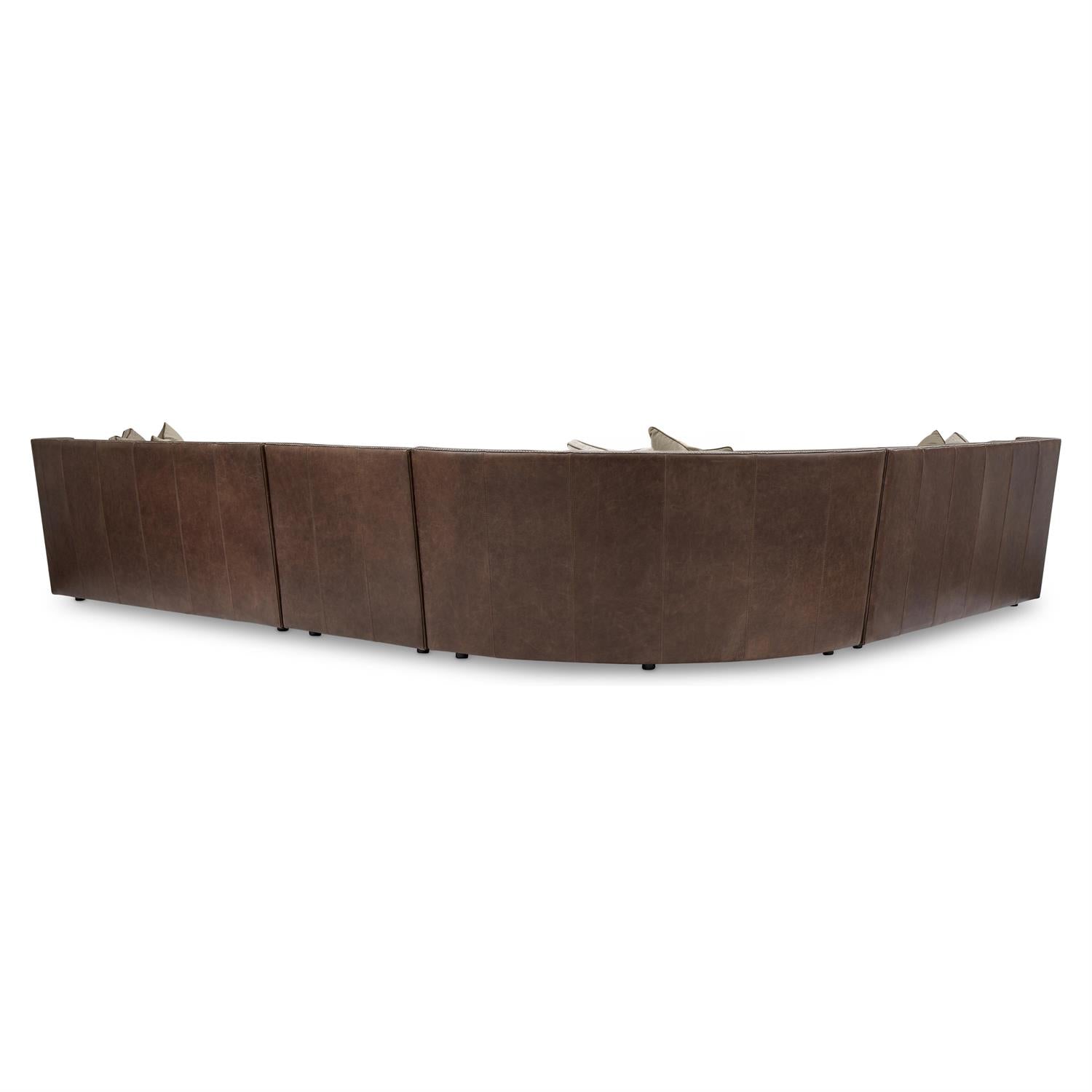 Bernhardt Candace Leather Sectional — K2449