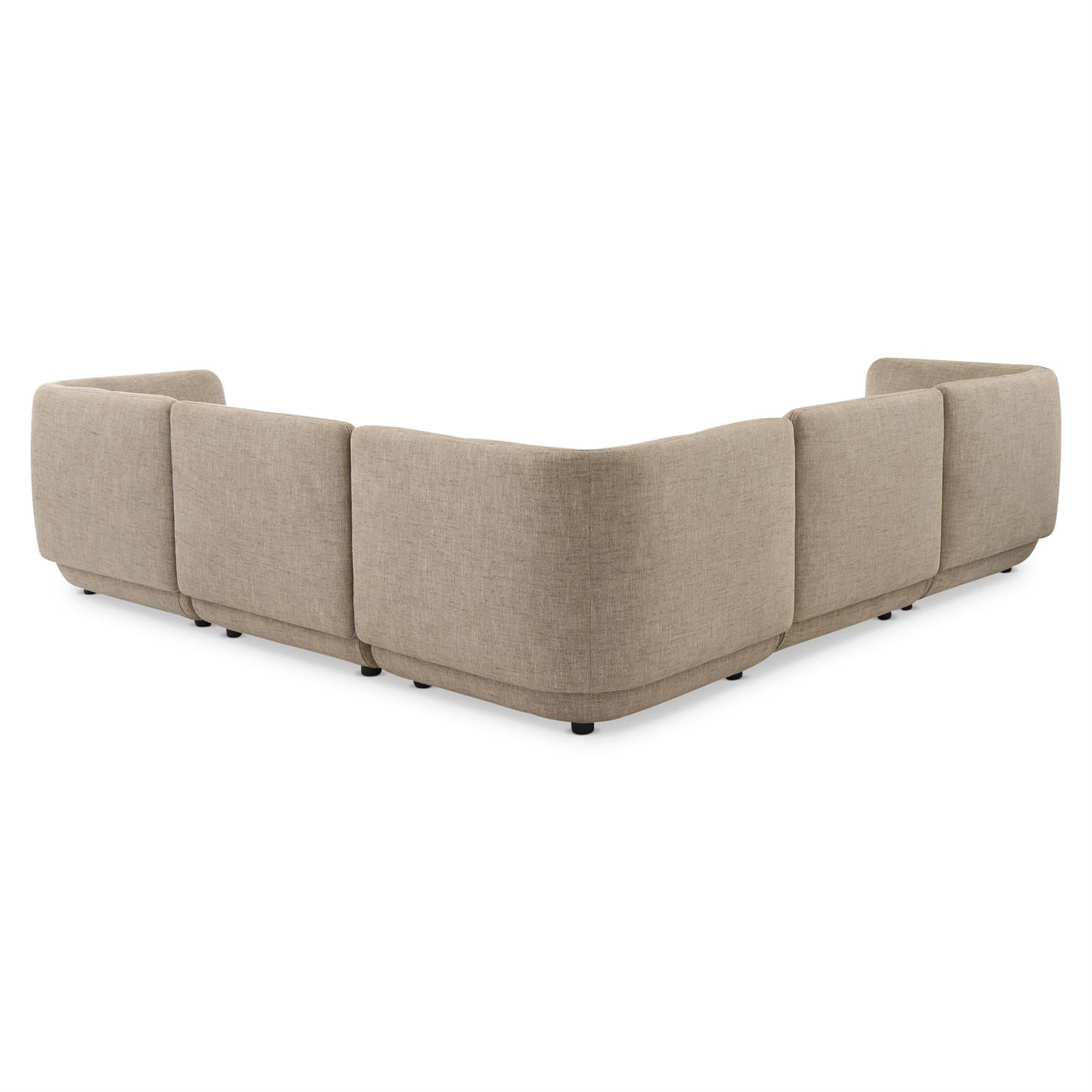 Bernhardt Mercer Fabric Sectional — K2454