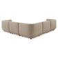 Bernhardt Mercer Fabric Sectional — K2454