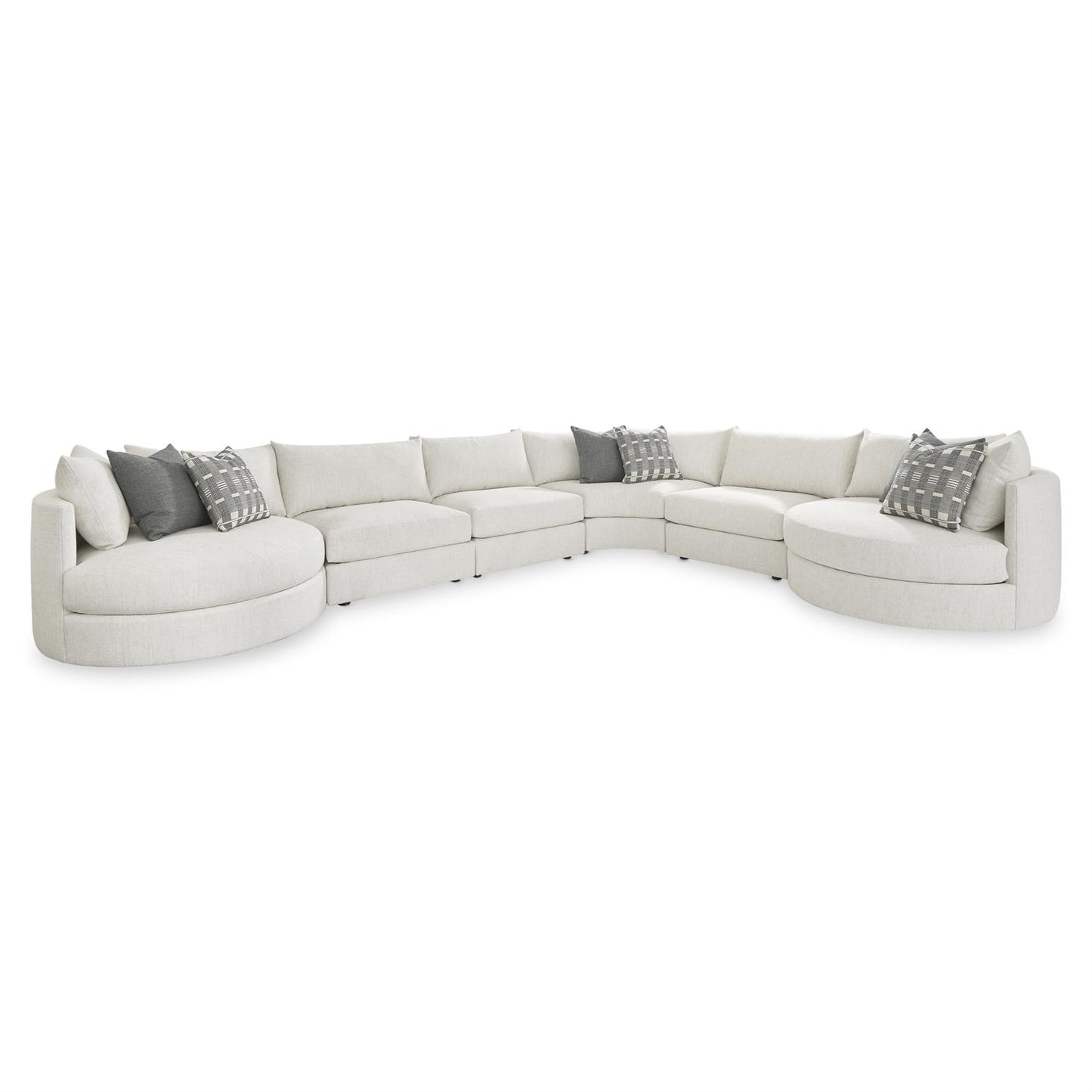 Bernhardt Ferris Fabric Sectional — K2457