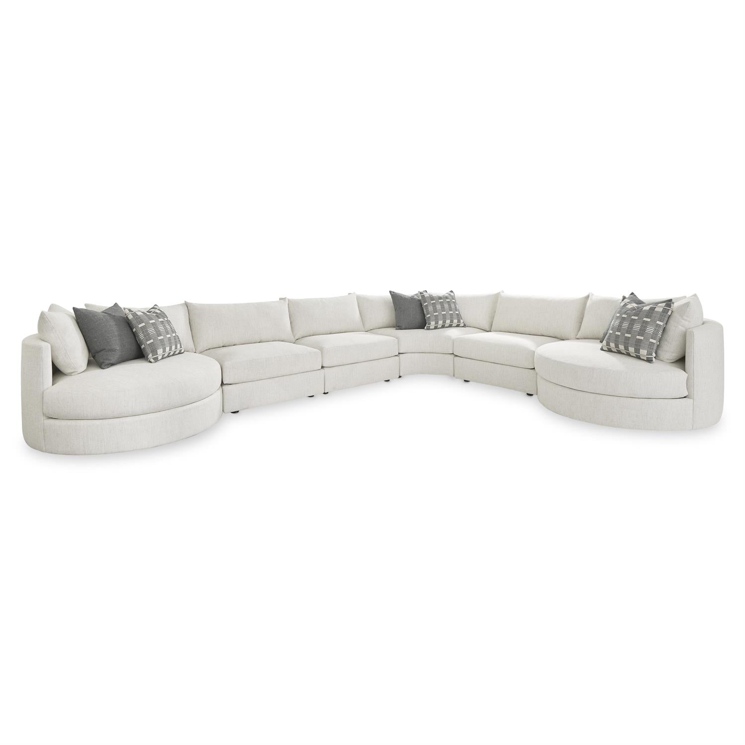 Bernhardt Ferris Fabric Sectional — K2457