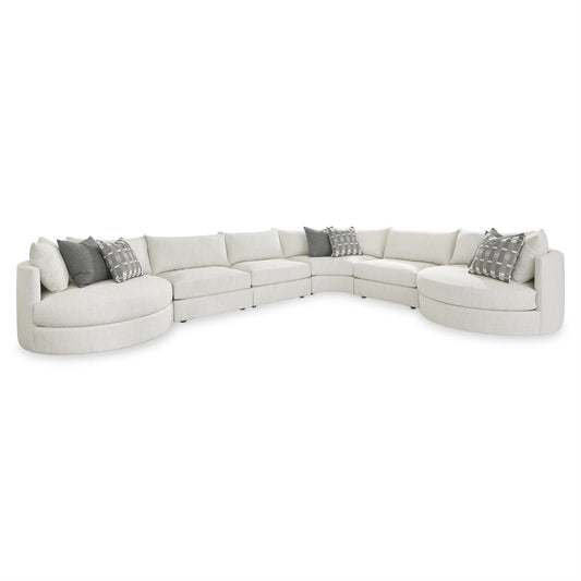 Bernhardt Ferris Fabric Sectional — K2457