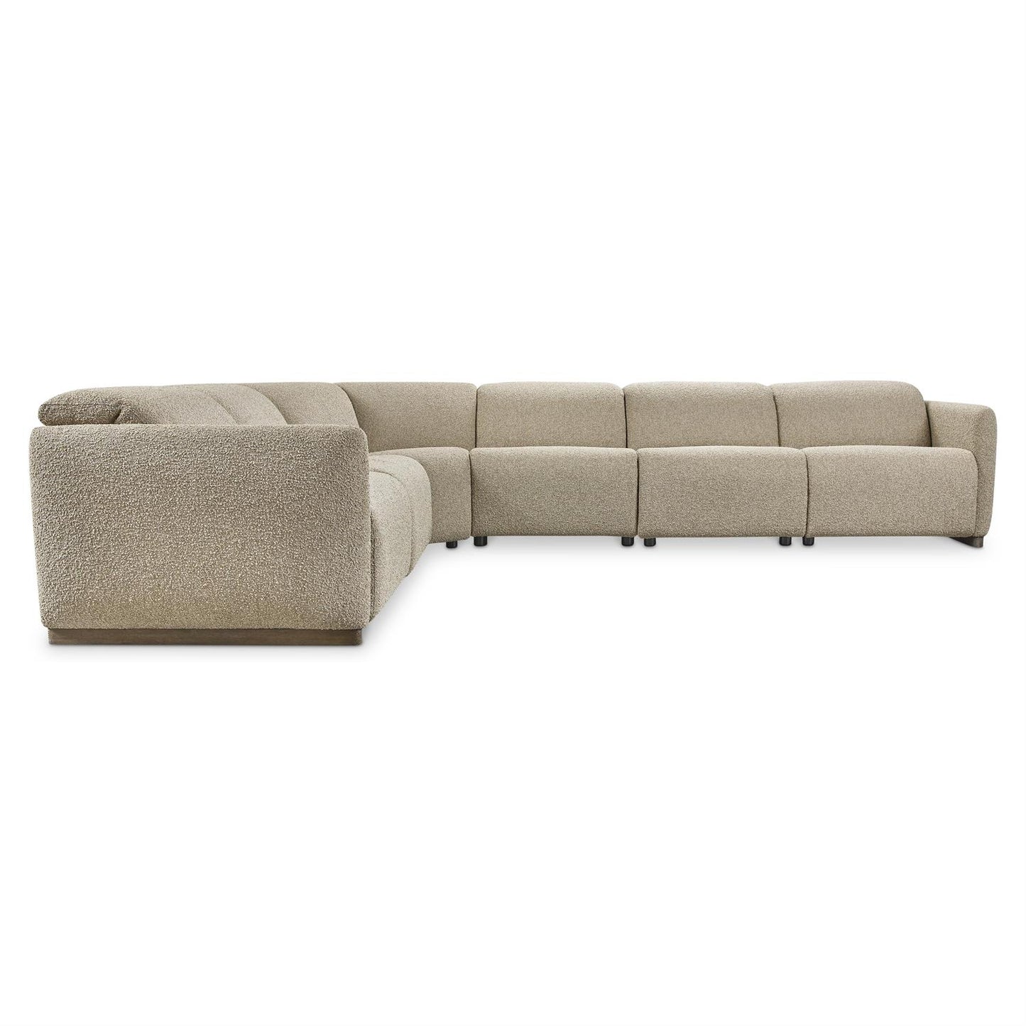 Bernhardt Alta Fabric Power Motion Sectional — K2458