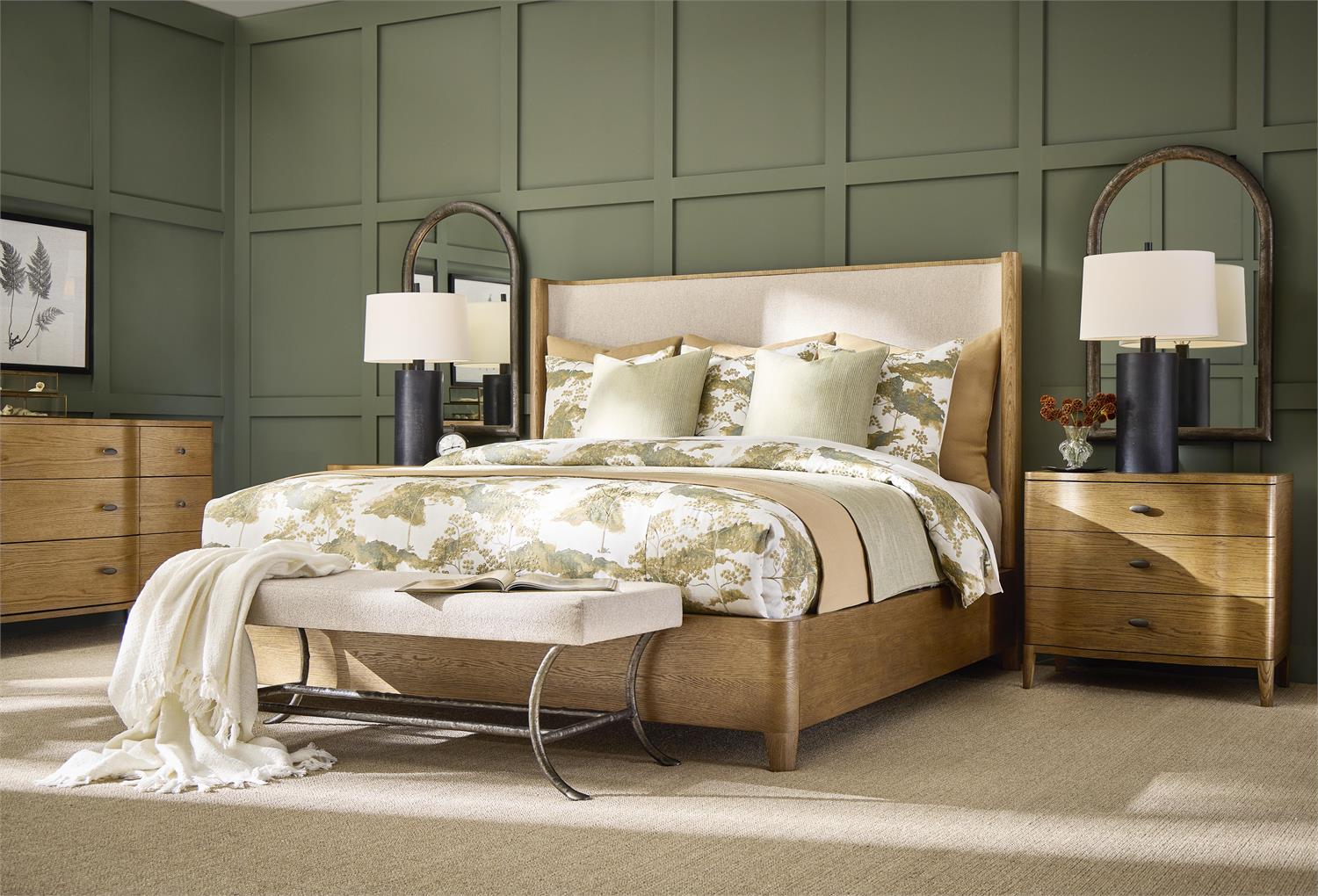 Bernhardt Dilworth Shelter Bed King — K2470