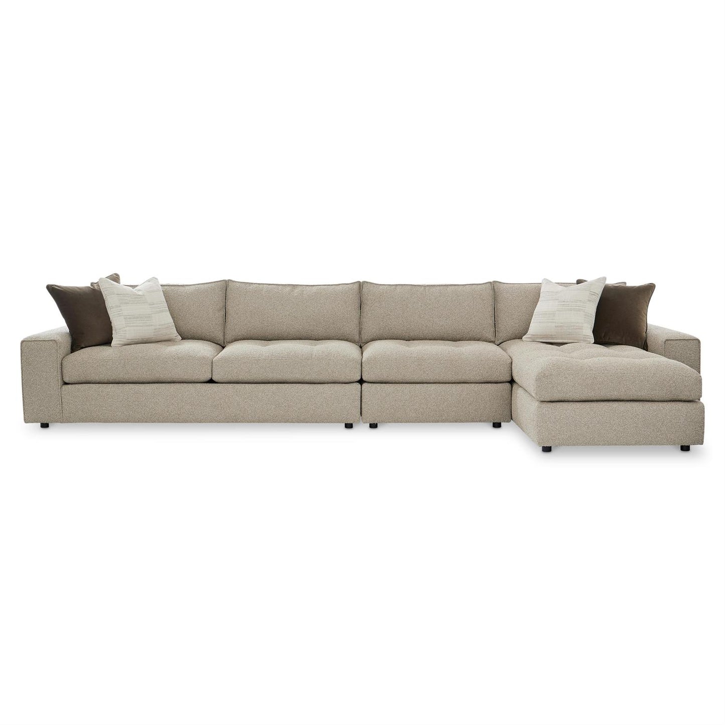 Bernhardt Nest Fabric Sectional — K2581