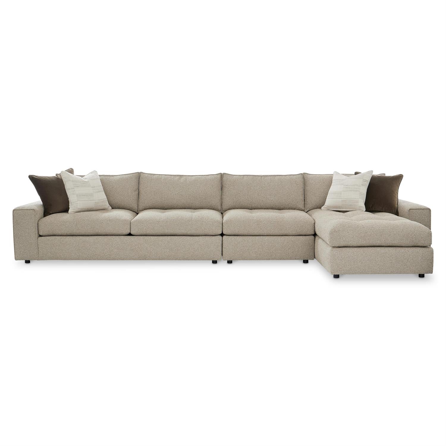 Bernhardt Nest Fabric Sectional — K2581
