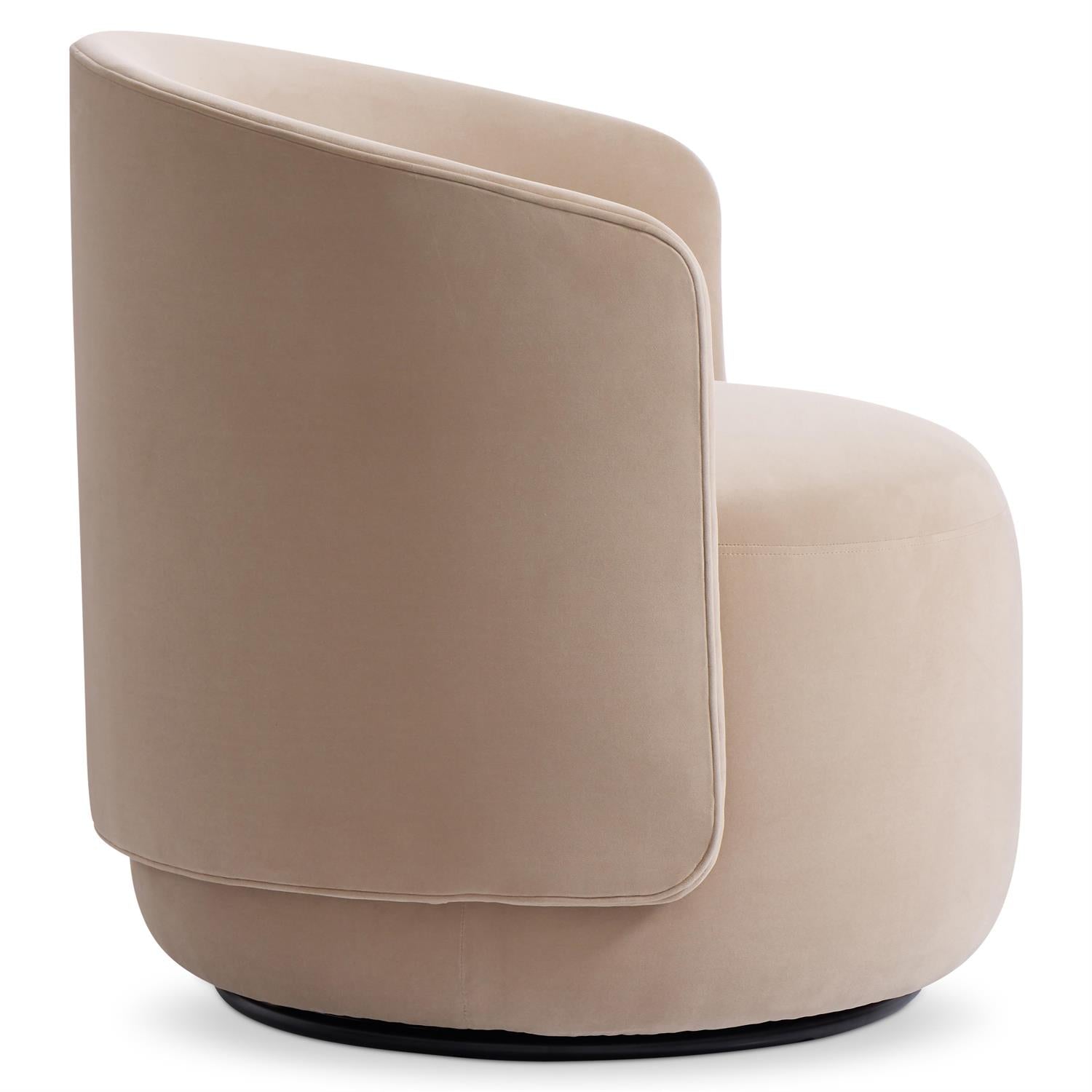 Bernhardt Crosby Fabric Swivel Chair — L123SEO
