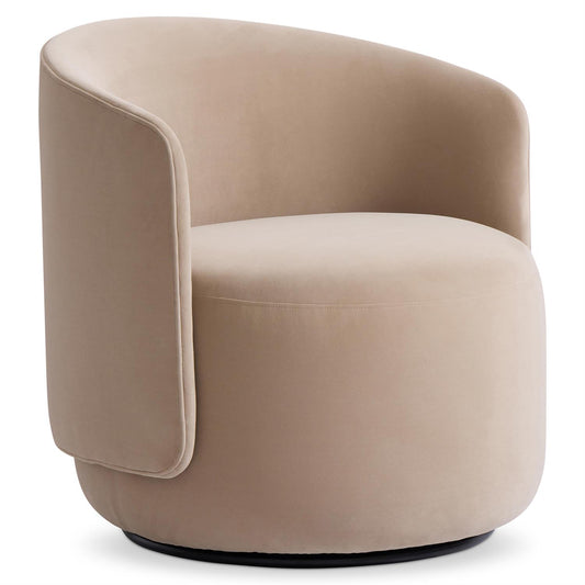 Bernhardt Crosby Fabric Swivel Chair — L123SEO
