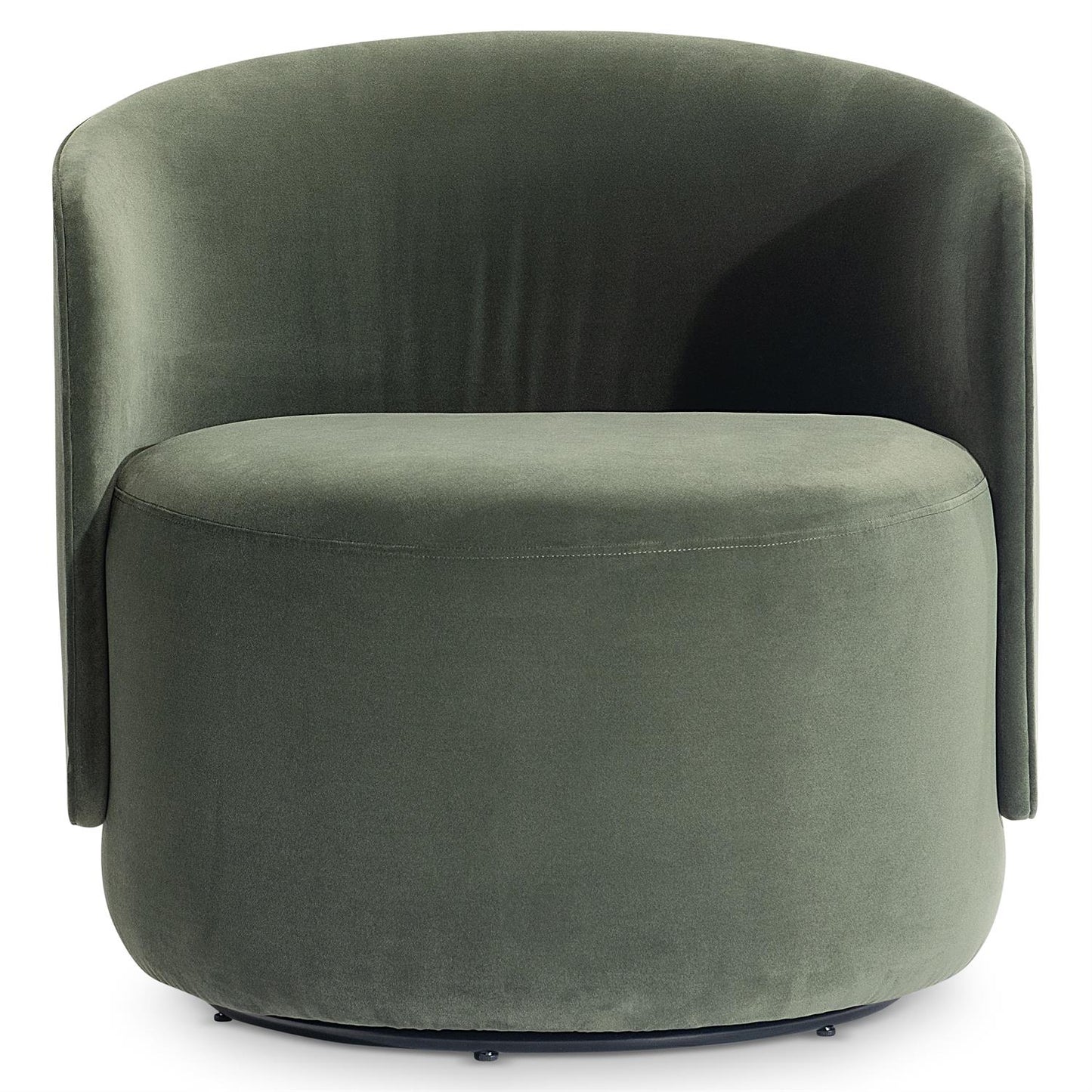 Bernhardt Crosby Fabric Swivel Chair — L123SO
