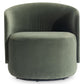 Bernhardt Crosby Fabric Swivel Chair — L123SO
