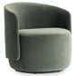 Bernhardt Crosby Fabric Swivel Chair — L123SO