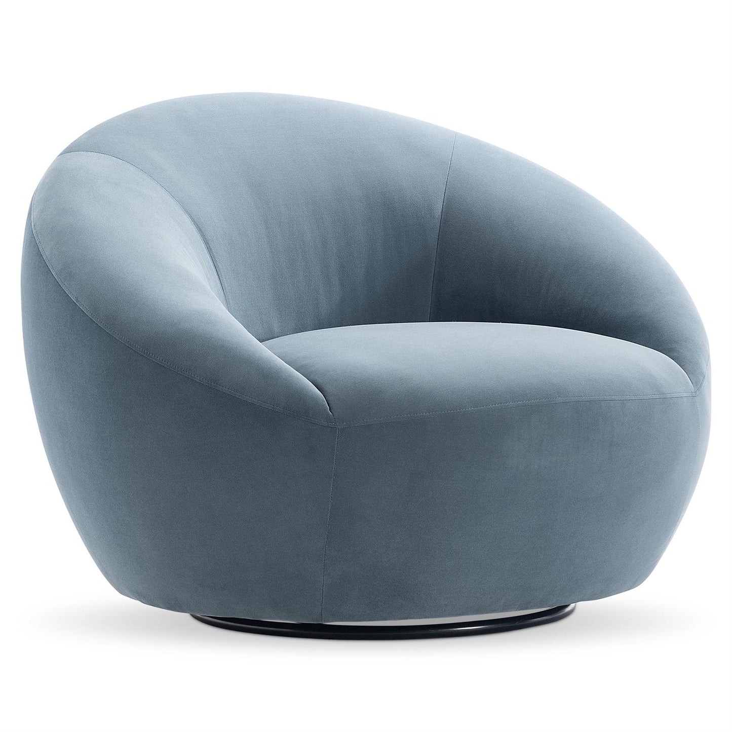 Bernhardt Rizz Fabric Swivel Chair — L163SO