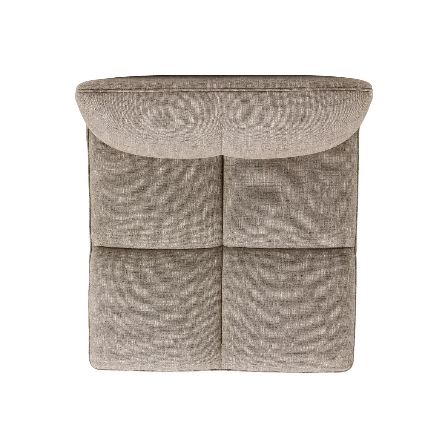 Bernhardt Mercer Fabric Armless Chair — L9130O
