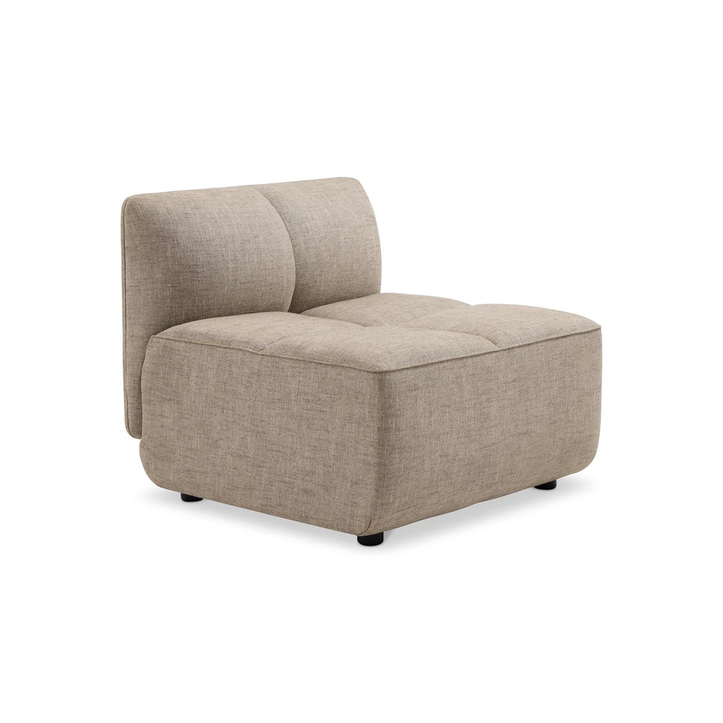 Bernhardt Mercer Fabric Armless Chair — L9130O