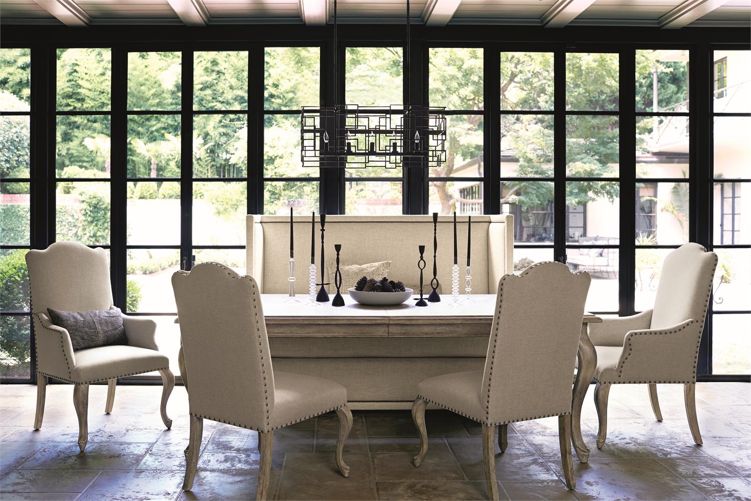 Bernhardt Marcourt Fabric Banquette — N1026