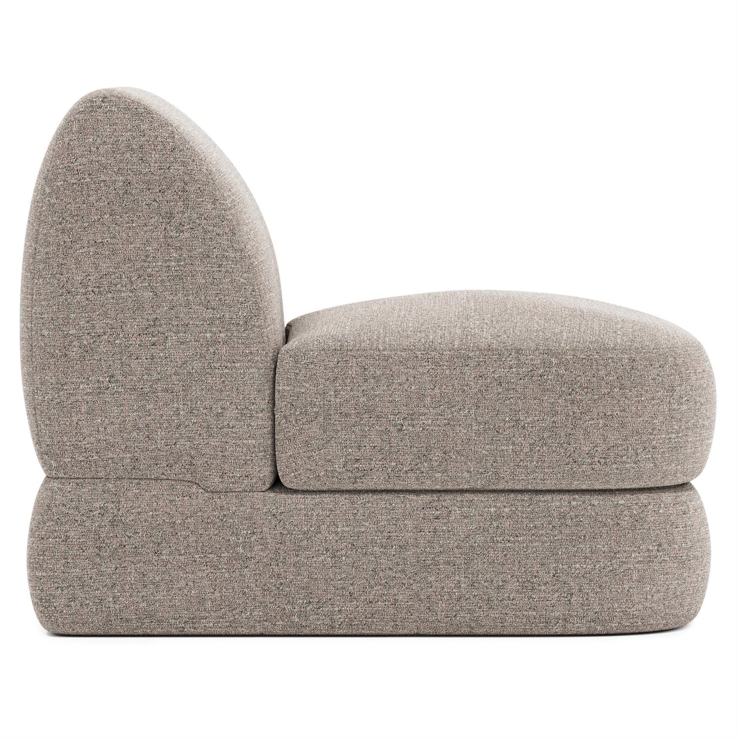 Bernhardt Sylvio Fabric Armless Chair — N1030