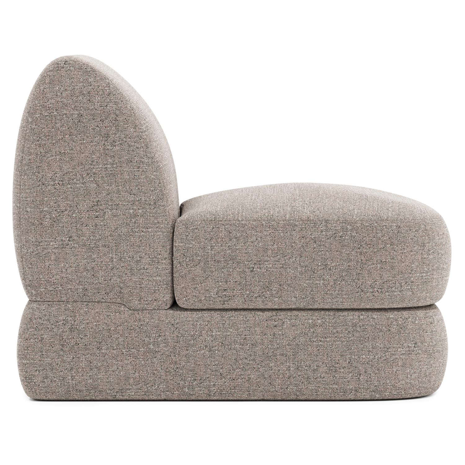 Bernhardt Sylvio Fabric Armless Chair — N1030