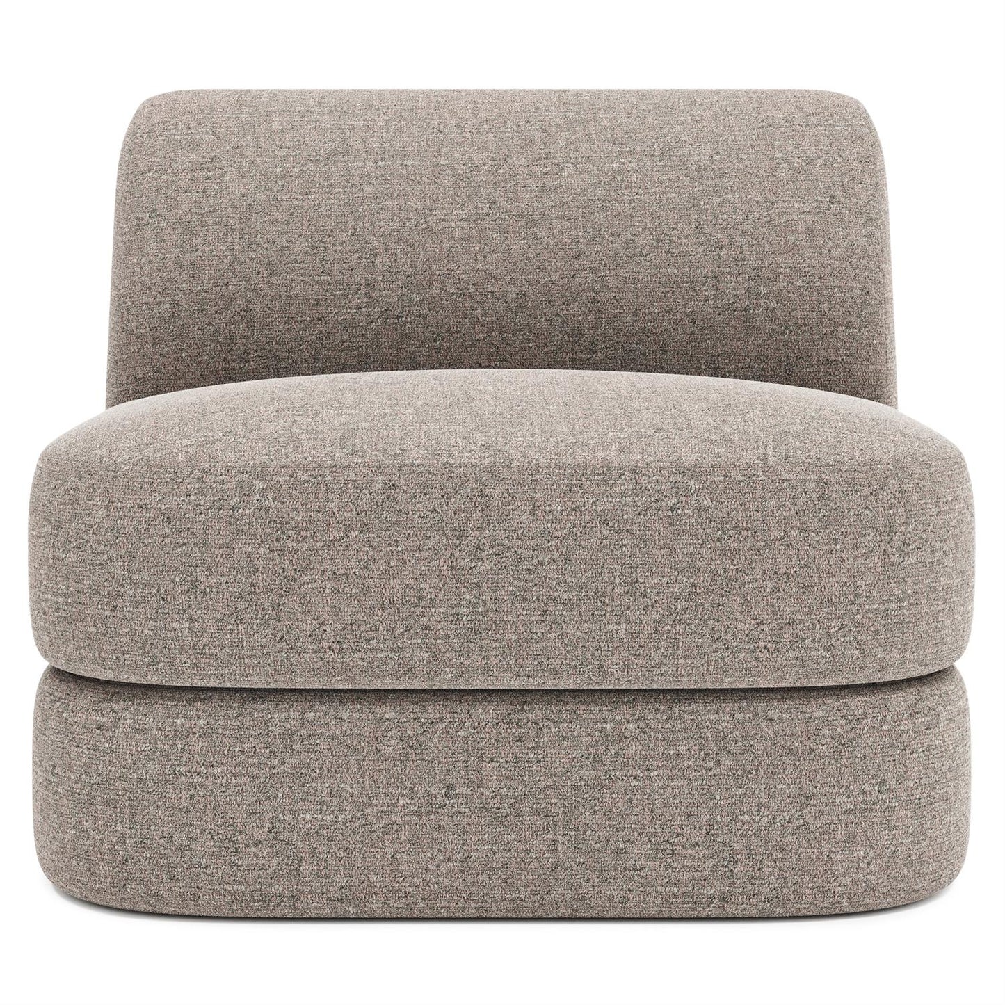Bernhardt Sylvio Fabric Armless Chair — N1030