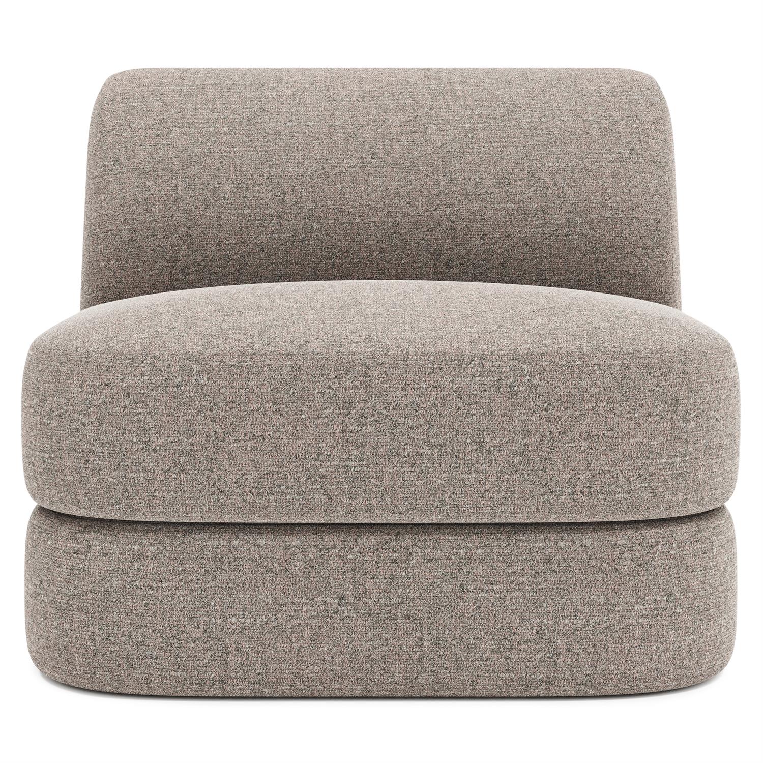 Bernhardt Sylvio Fabric Armless Chair — N1030