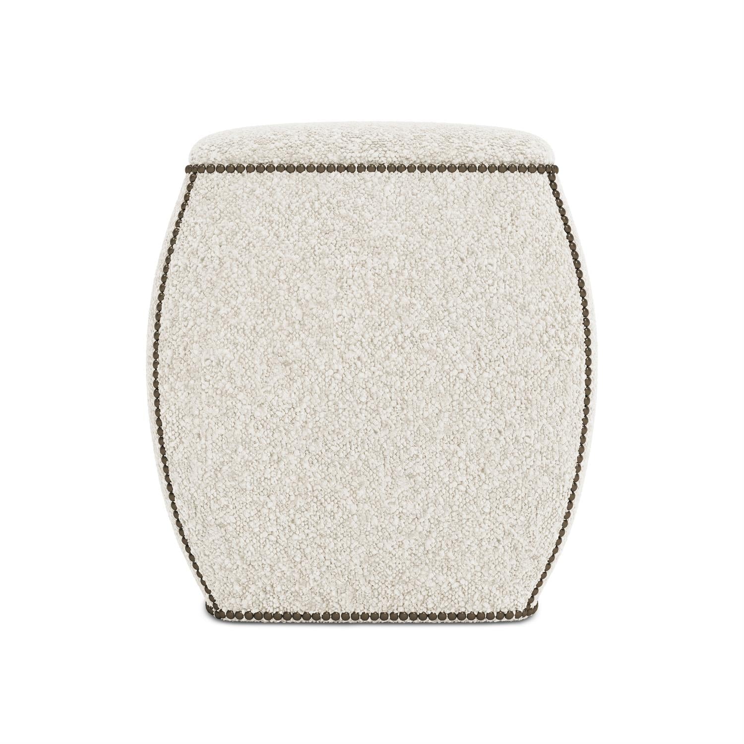 Bernhardt Delta Fabric Ottoman — N1031