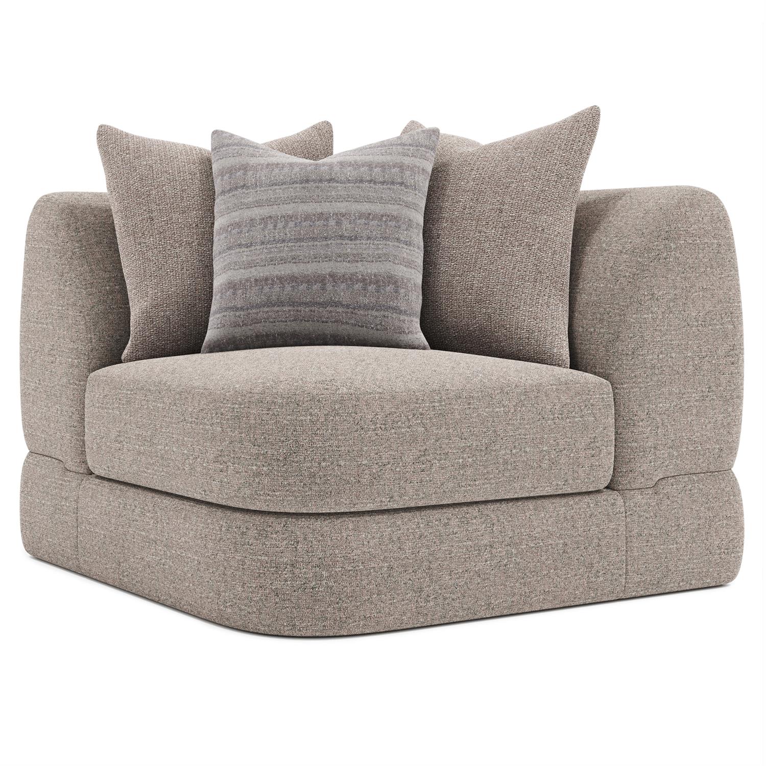Bernhardt Sylvio Fabric Corner Chair — N1032