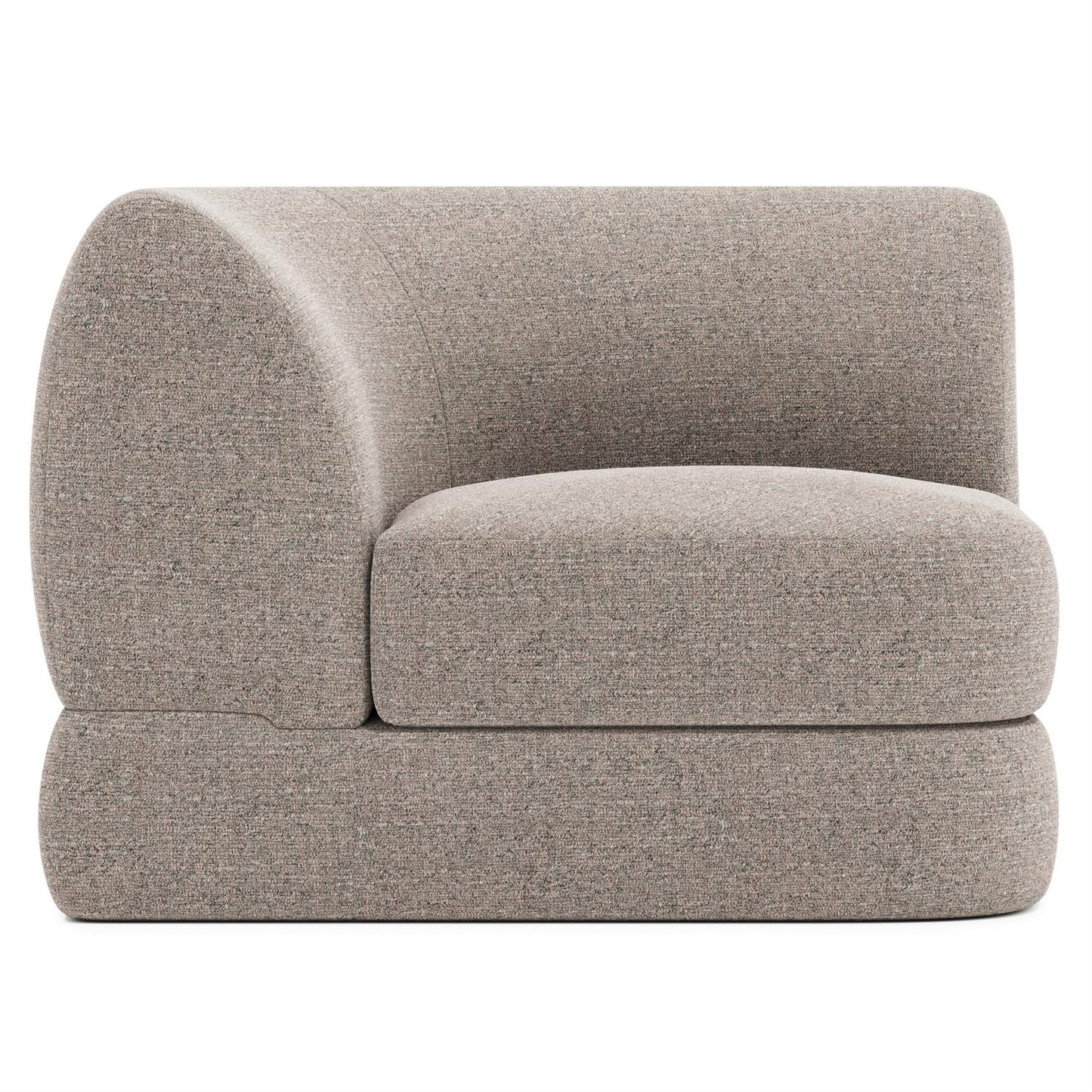 Bernhardt Sylvio Fabric Corner Chair Without Pillows — N1032Y