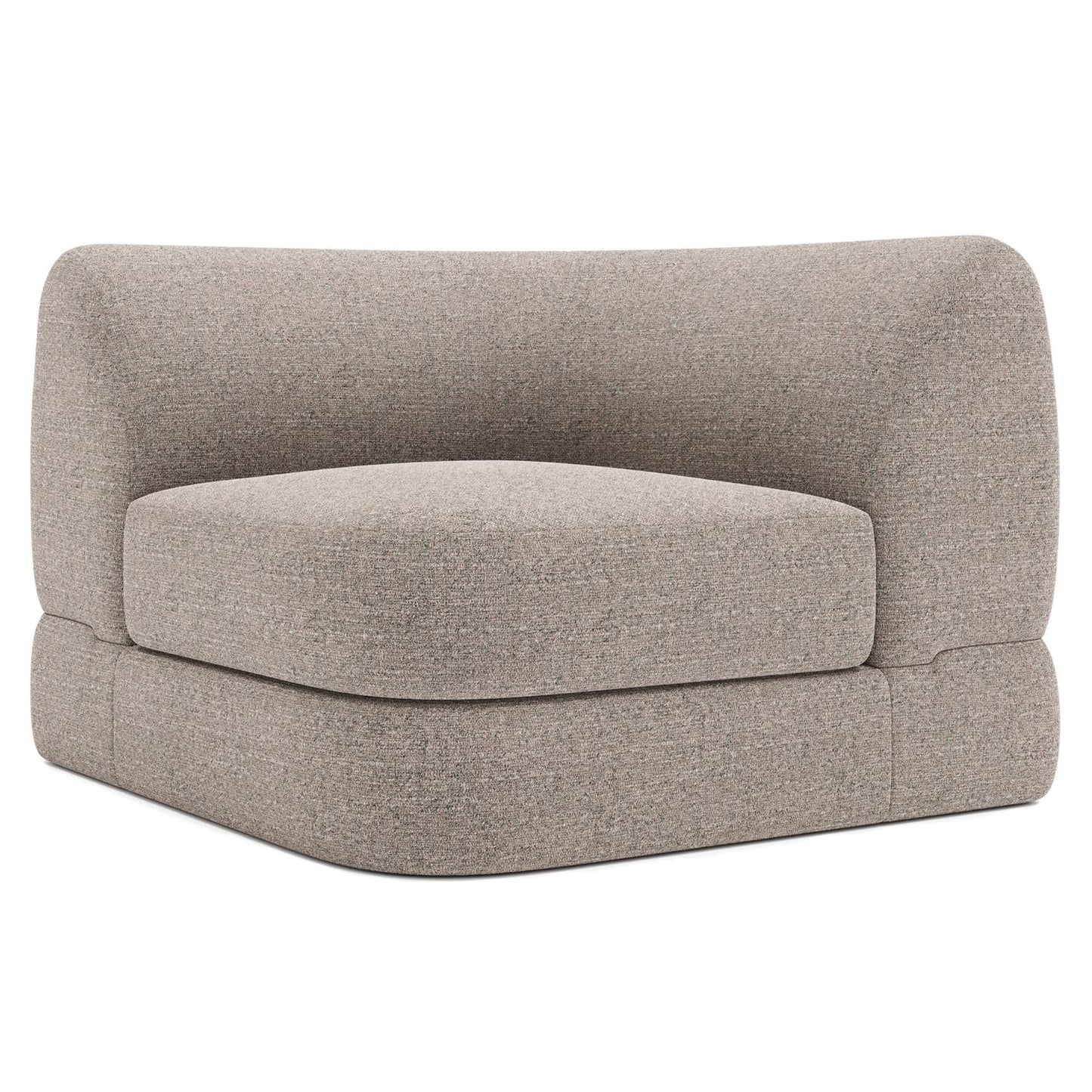 Bernhardt Sylvio Fabric Corner Chair Without Pillows — N1032Y