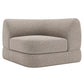 Bernhardt Sylvio Fabric Corner Chair Without Pillows — N1032Y