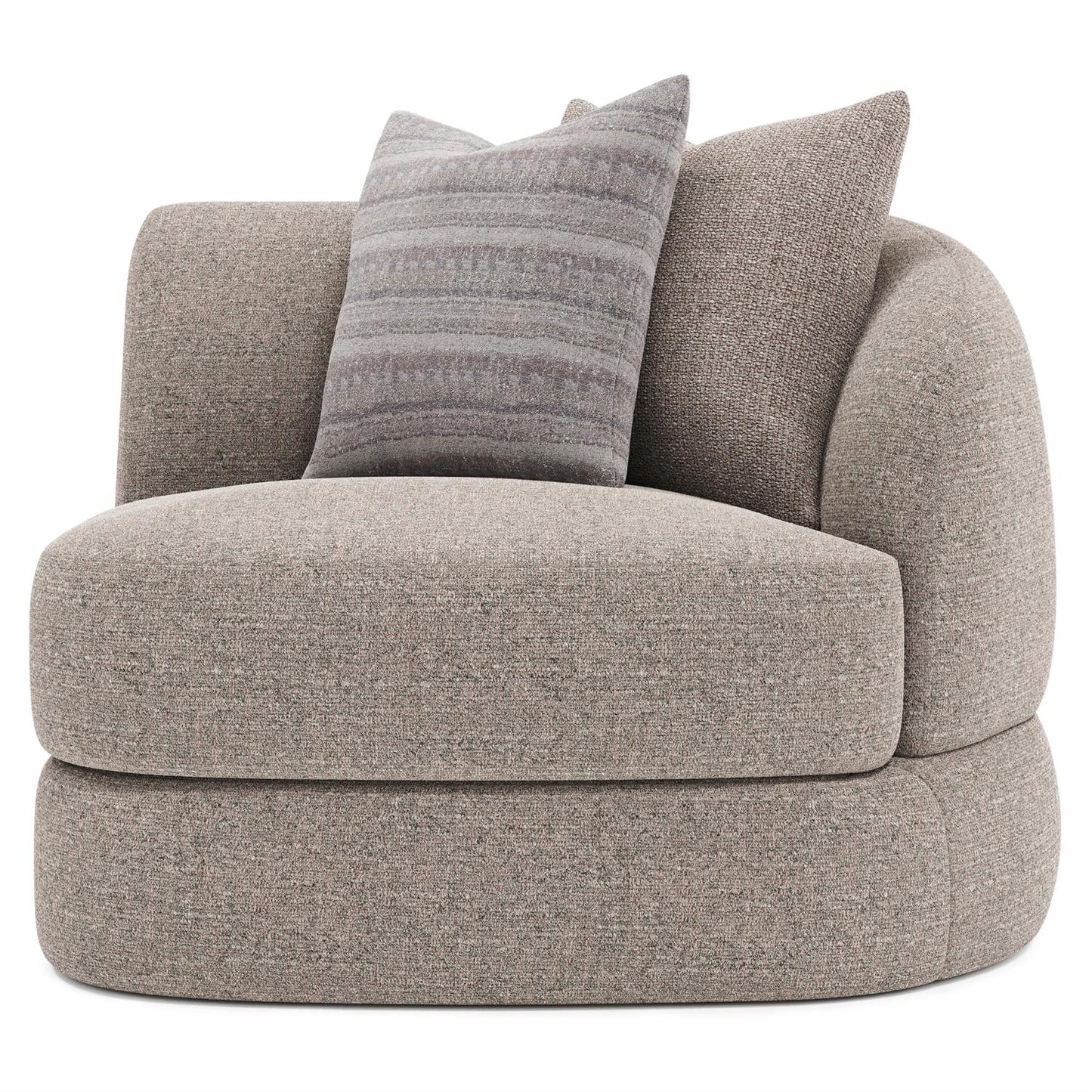 Bernhardt Sylvio Fabric Right Arm Chair — N1035