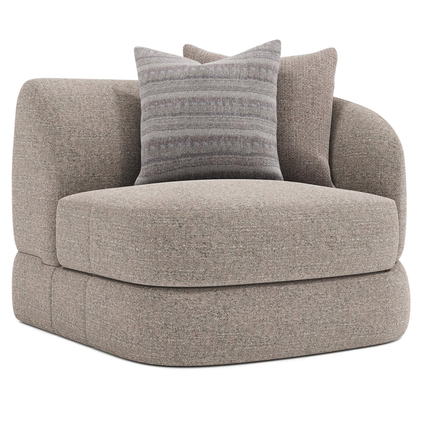 Bernhardt Sylvio Fabric Right Arm Chair — N1035