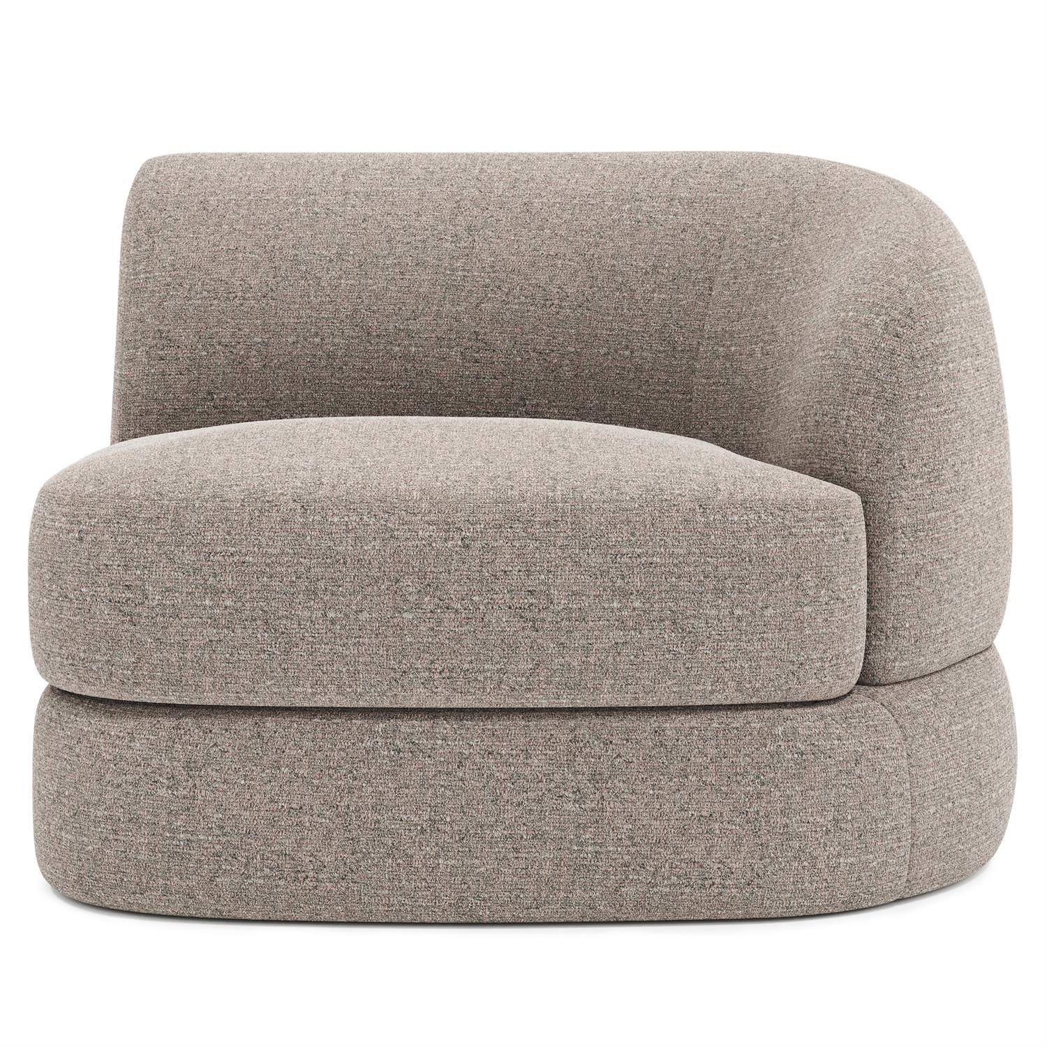 Bernhardt Sylvio Fabric Right Arm Chair Without Pillows — N1035Y