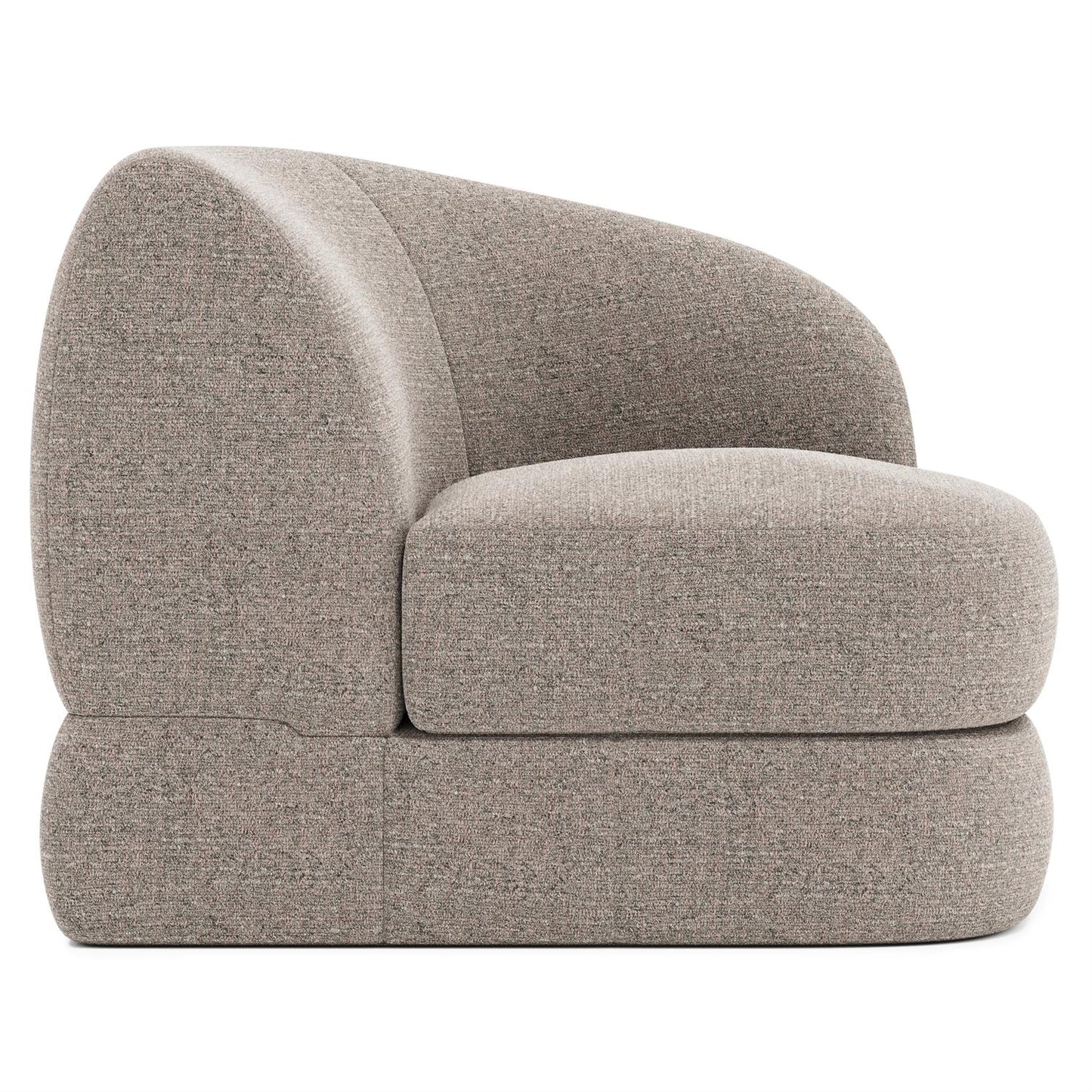 Bernhardt Sylvio Fabric Right Arm Chair Without Pillows — N1035Y