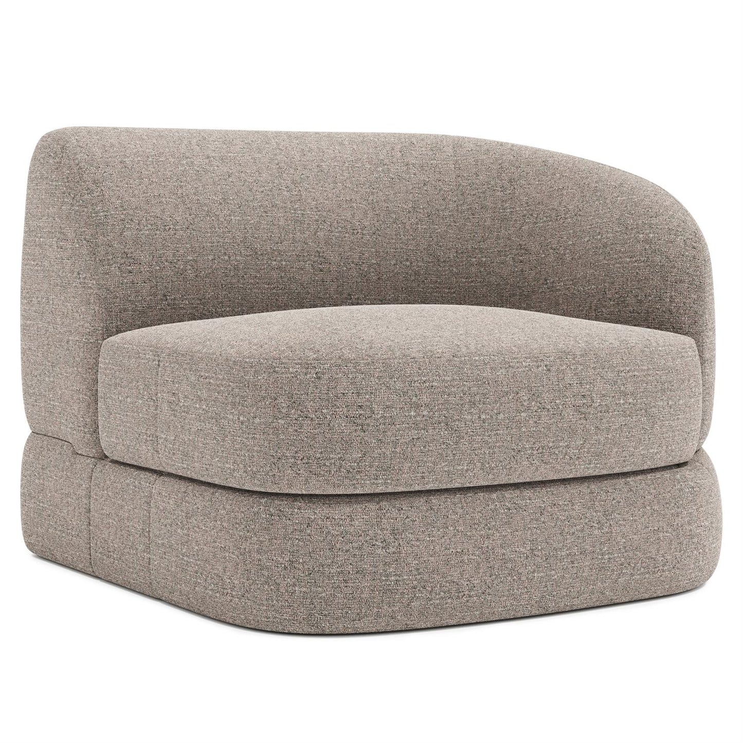 Bernhardt Sylvio Fabric Right Arm Chair Without Pillows — N1035Y