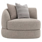 Bernhardt Sylvio Fabric Left Arm Chair — N1036