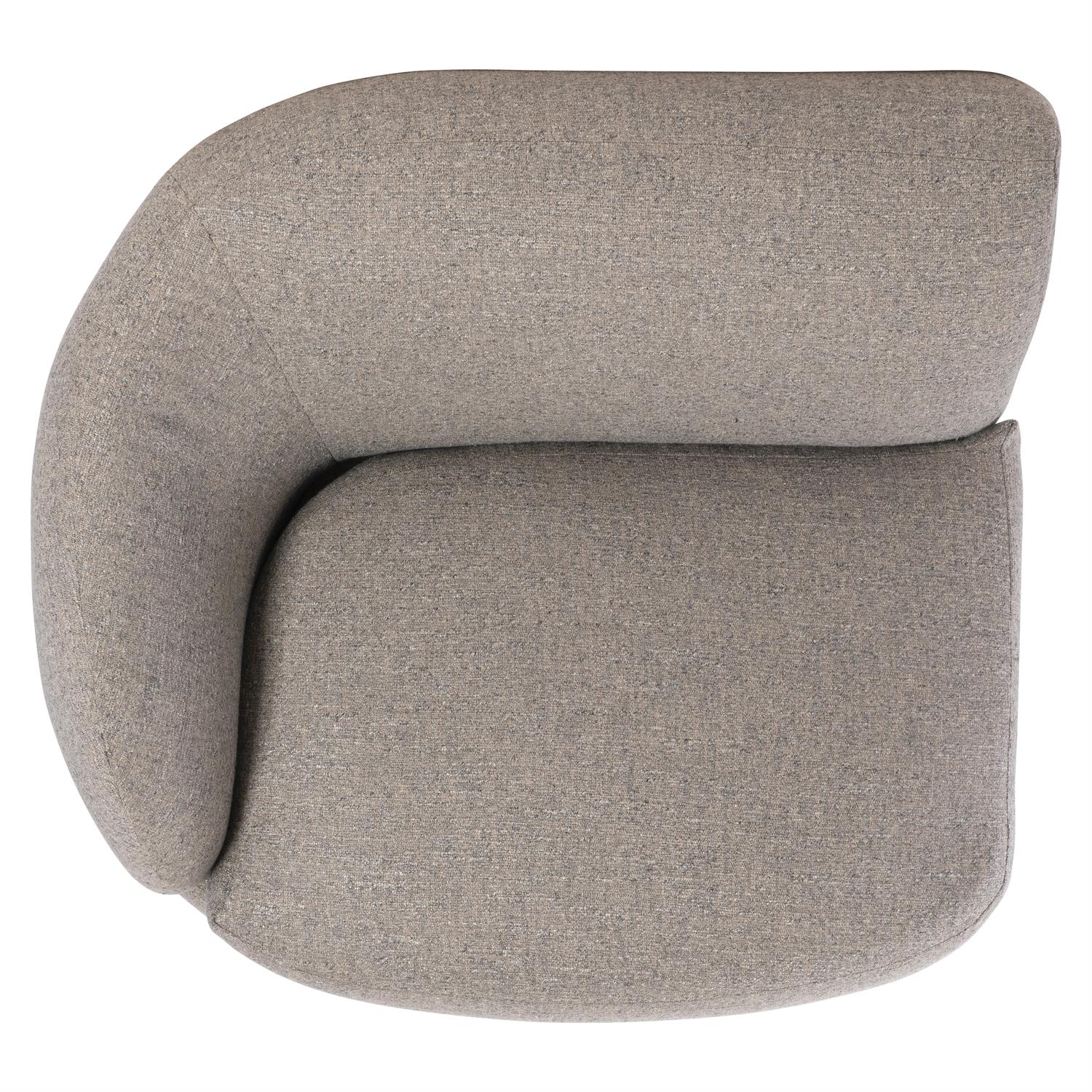 Bernhardt Sylvio Fabric Left Arm Chair — N1036