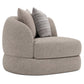 Bernhardt Sylvio Fabric Left Arm Chair — N1036