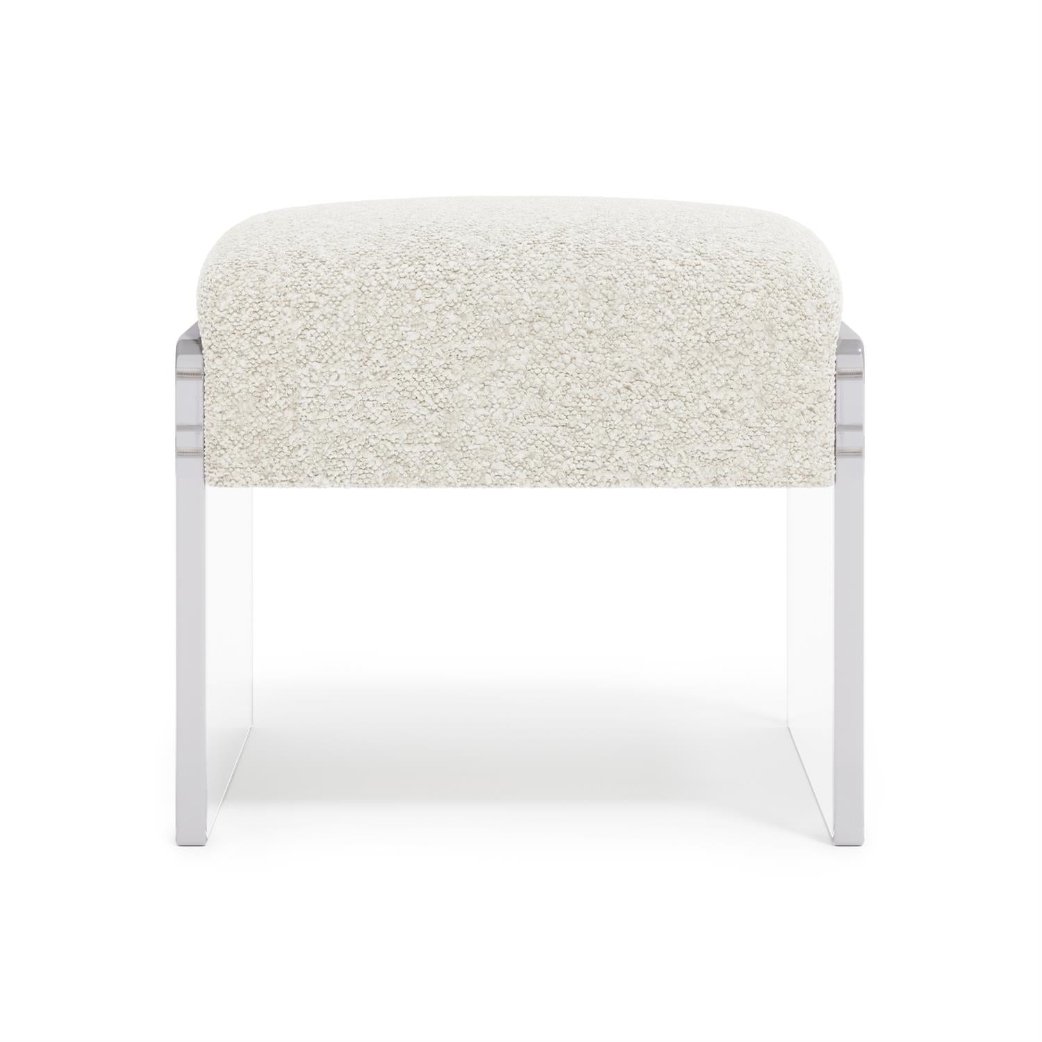 Bernhardt Jasper Fabric Ottoman — N1110
