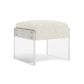 Bernhardt Jasper Fabric Ottoman — N1110